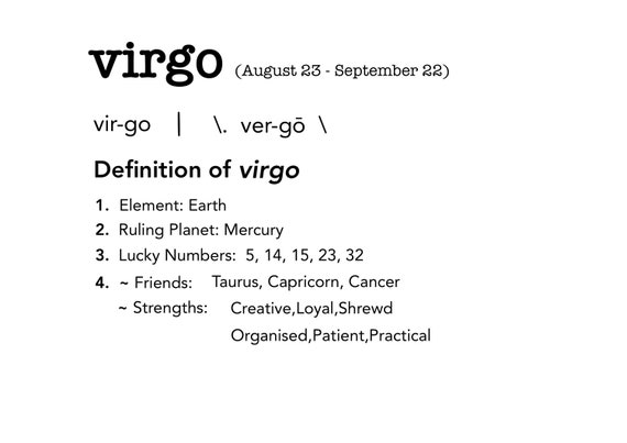Virgo Star Sign: Virgo Sign Traits, Personality, Characteristics