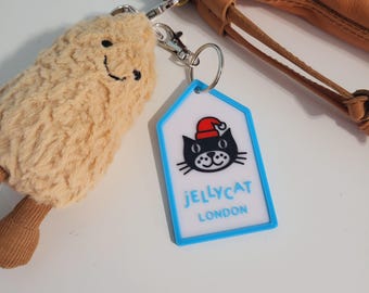 Custom 3D Printed Plushie Collection Tags | Personalized Name Keychain | Gifts for Kids | Kids Birthday Party Favors