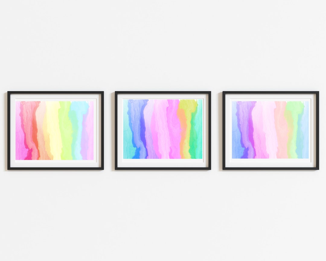 Wall Decor Over the Bed, Pretty Wall Decor, Girls Bedroom Art, Preppy