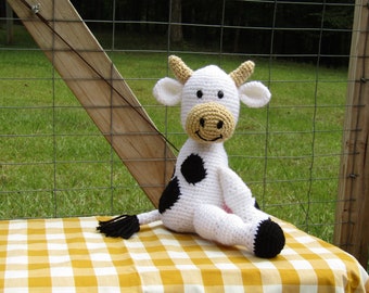 Crochet Cow Ragdoll | Old Macdonald  Had A Farm Nursery