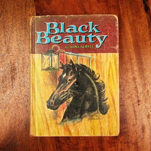 Vintage Black Beauty Book - 1955 Edition - Anna Sewell - Horse Lover Gift