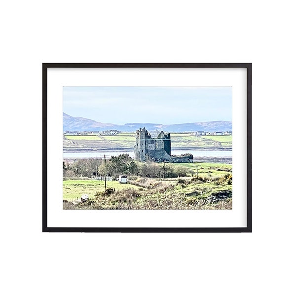 Ballycarbery Castle, Ireland Digital Download, Wall Art, Photography