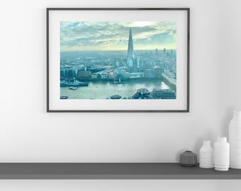 London United Kingdom Print, Framed Giclée Photography Wall Art
