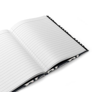 Cuaderno de tapa dura Winding Roads, diseño abstracto moderno con acabado mate. imagen 5
