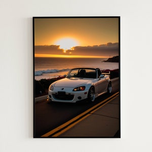 Honda S2000 Print, S2K Print, Car Prints, Digital Prints, Wall Art, Art Prints, Wall Art Prints, Car Poster, Poster Prints, Printable Poster