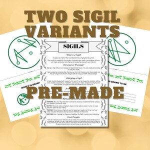 Money Sigil 4 - Money Is Drawn To Me - Affirmation/Manifestation