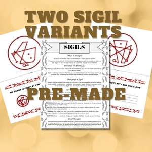 Love Sigil 2 - My Heart Is Complete With The One I Love - Affirmation/Manifestation