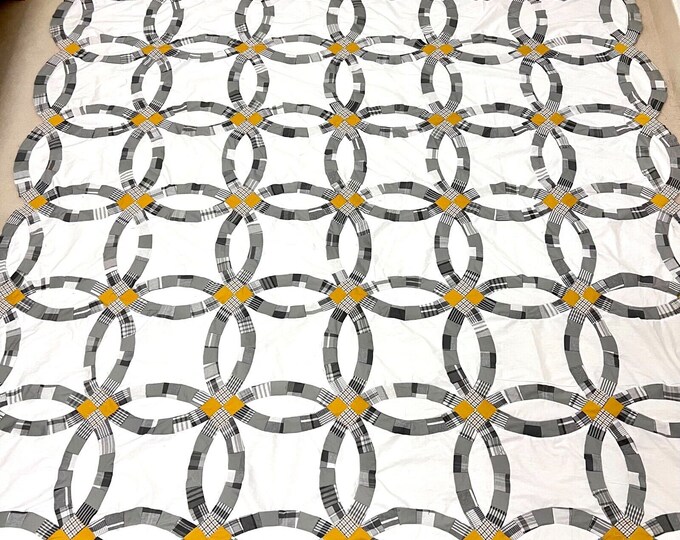 FABRIC Quilt Top 90 Cheater Quilt Top Fabric SALE Calico QUEEN Size Fabric Only Etsy