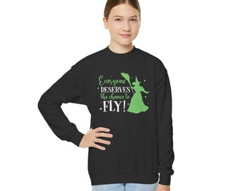 Elphaba, Galinda, Wicked Musical Hoodie, Defying Gravity, Changed For Good, Wicked Movie, Unisex, Witch, Movie, Oz, Kids, Girls Sweatshirt