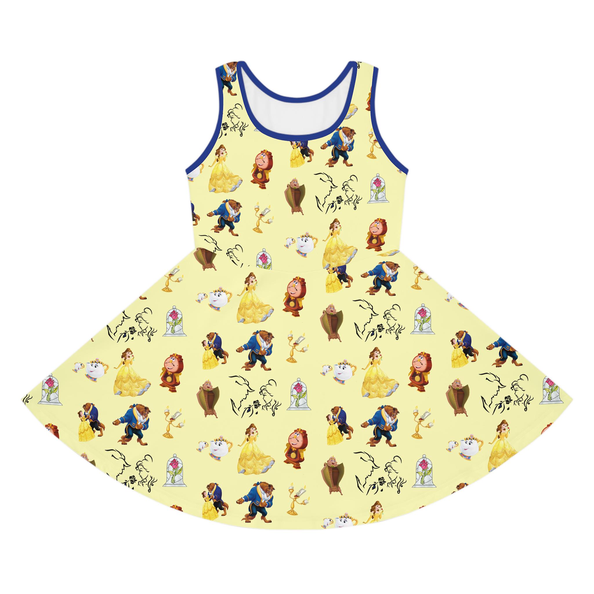 beauty and the beast skater dress Beauty and the Beast Skater Dress Athletic Dress, Women's for Disney World Trip, Skater Dress, Athletic Dress, Disney World, Rundisney