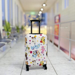 Disney Bagagehoes, Bluey, Bingo, Reisaccessoires, Kinderbagagehoes, Damesbagagehoes, Kofferhoes, Bandit, Chili, Oma's