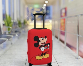 Funda de equipaje Disney, Minnie, Mickey, accesorios de viaje, funda de equipaje para niños, funda de equipaje para mujer, funda de maleta, princesa, inspirada en Disney
