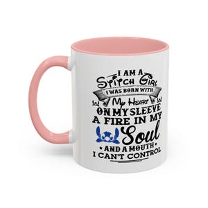 Stitch, Lilo, Disney Inspired, Fun Coffee Mug, Friend Gift, Can't Control, Co-Worker Gift, Gift for Her, Disney Fan, Disney Adult, Birthday image 10