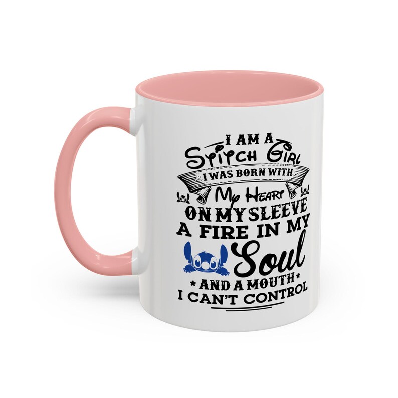 Stitch, Lilo, Disney Inspired, Fun Coffee Mug, Friend Gift, Can't Control, Co-Worker Gift, Gift for Her, Disney Fan, Disney Adult, Birthday image 10