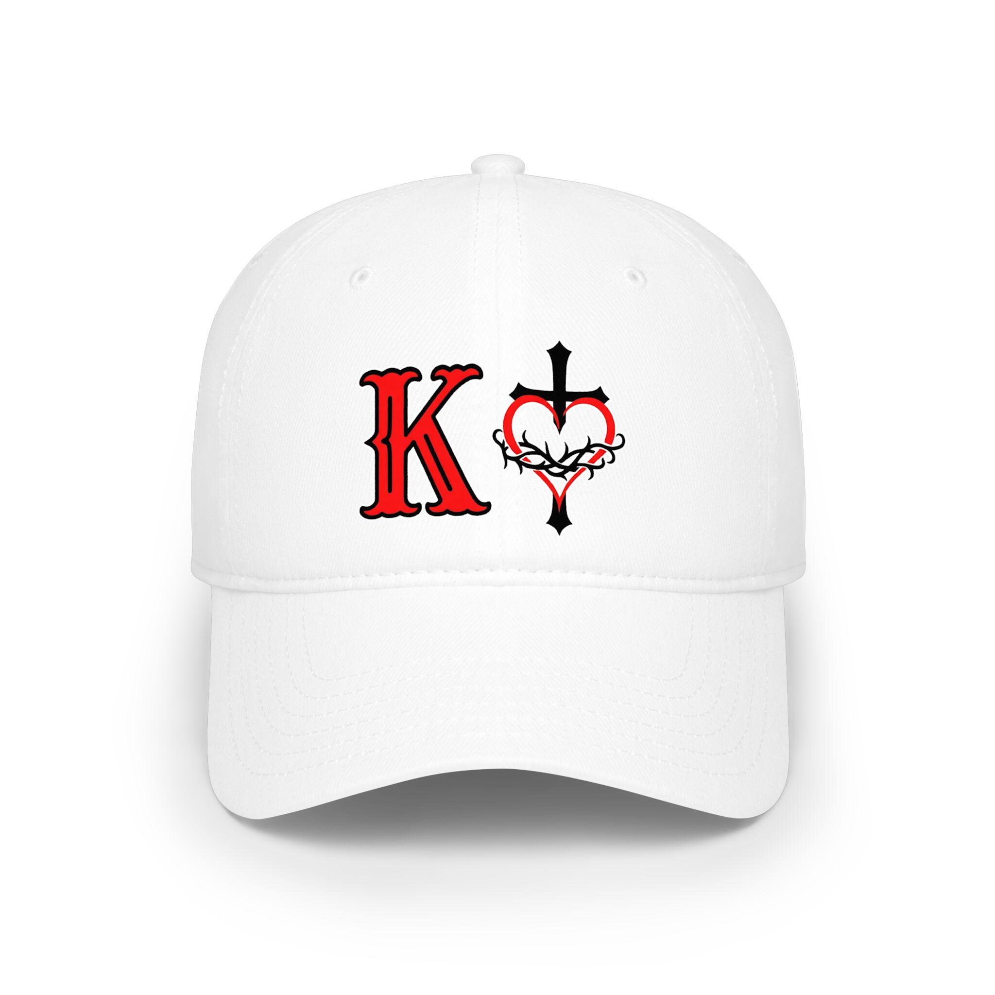 King of Hearts - Christian- God-lord-ball Cap- Baseball Hat- Hat