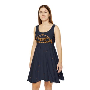 Ladies Dress, Disney, Skater Dress, Ladies Dress, Summer Dress, Cruise Dress, DCL Treasure, Disney Cruise, Fun Dress, Princess, Treasure