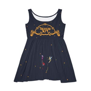 Disney Treasure, Hook, Ladies Dress, Disney Inspired, Skater Dress, Ladies Dress, Summer Dress, Cruise Dress, Disney Cruise, Fun Dress