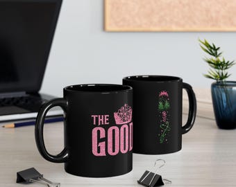 Elphaba, Galinda, Wicked Musical Mug 2-sided, Defying Gravity, Changed For Good, Wizard Movie Fan, Musical, Change for Good, Witch, Movie