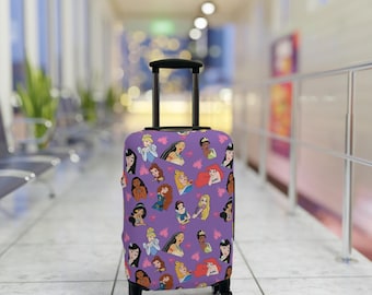 スーツケースカバー、ディズニープリンセストラベルプロテクター