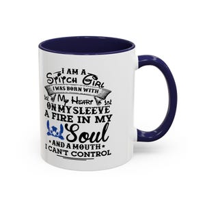 Stitch, Lilo, Disney Inspired, Fun Coffee Mug, Friend Gift, Can't Control, Co-Worker Gift, Gift for Her, Disney Fan, Disney Adult, Birthday image 9