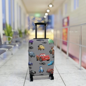Disney-bagagehoes, Lightning, Reisaccessoires, Kinderbagagehoes, Damesbagagehoes, Kofferhoes, McQueen, Cars, Mater