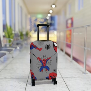 Disney bagagehoes, Spider-Man reisaccessoires, kinderbagagehoes, damesbagagehoes, kofferhoes, Spidey, Spider-man, Avengers