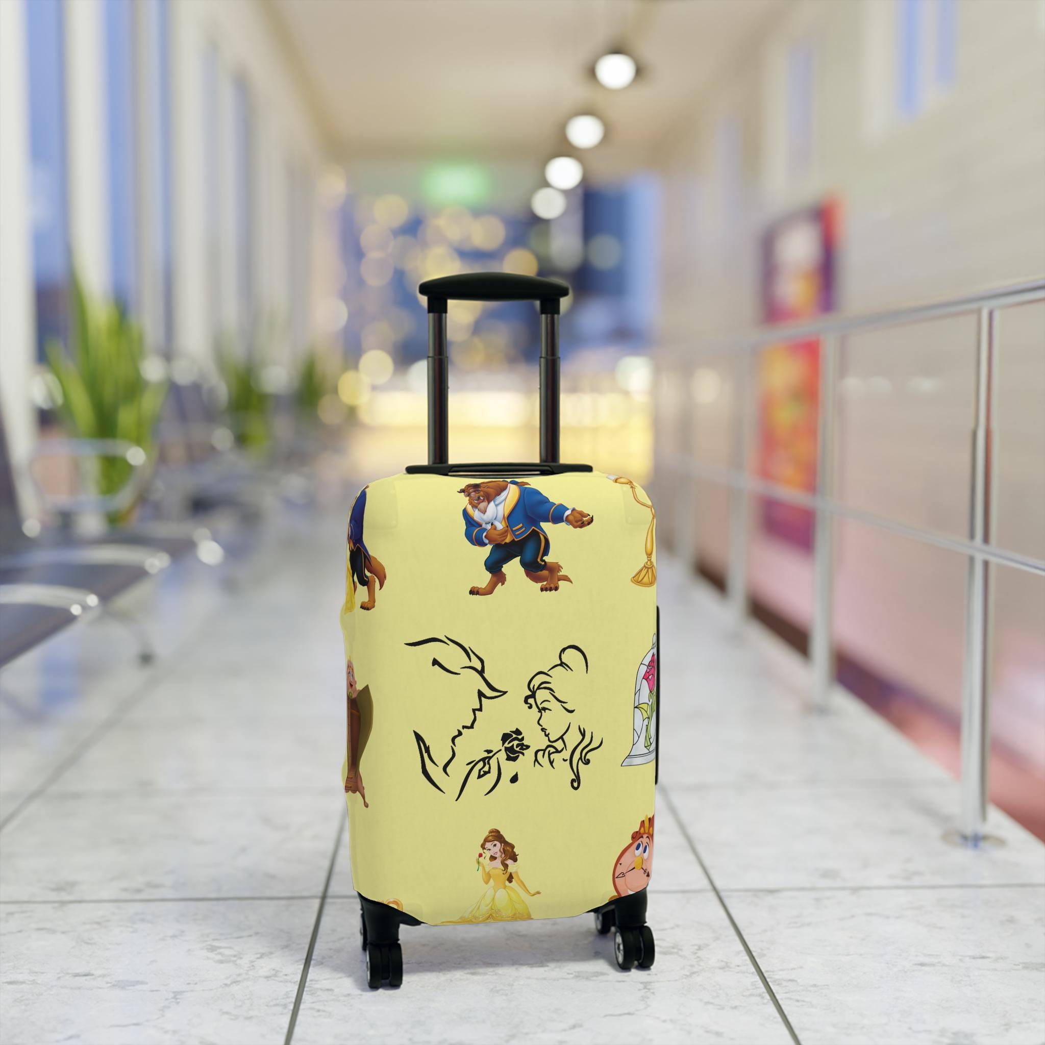Disney Luggage Cover, Beauty and the Beast Travel Accessories