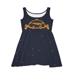 Disney Wonder, Ladies Dress, Disney, Skater Dress, Ladies Dress, Summer Dress, Cruise Dress, Princesses, Theme Park, Fun Dress, Princess
