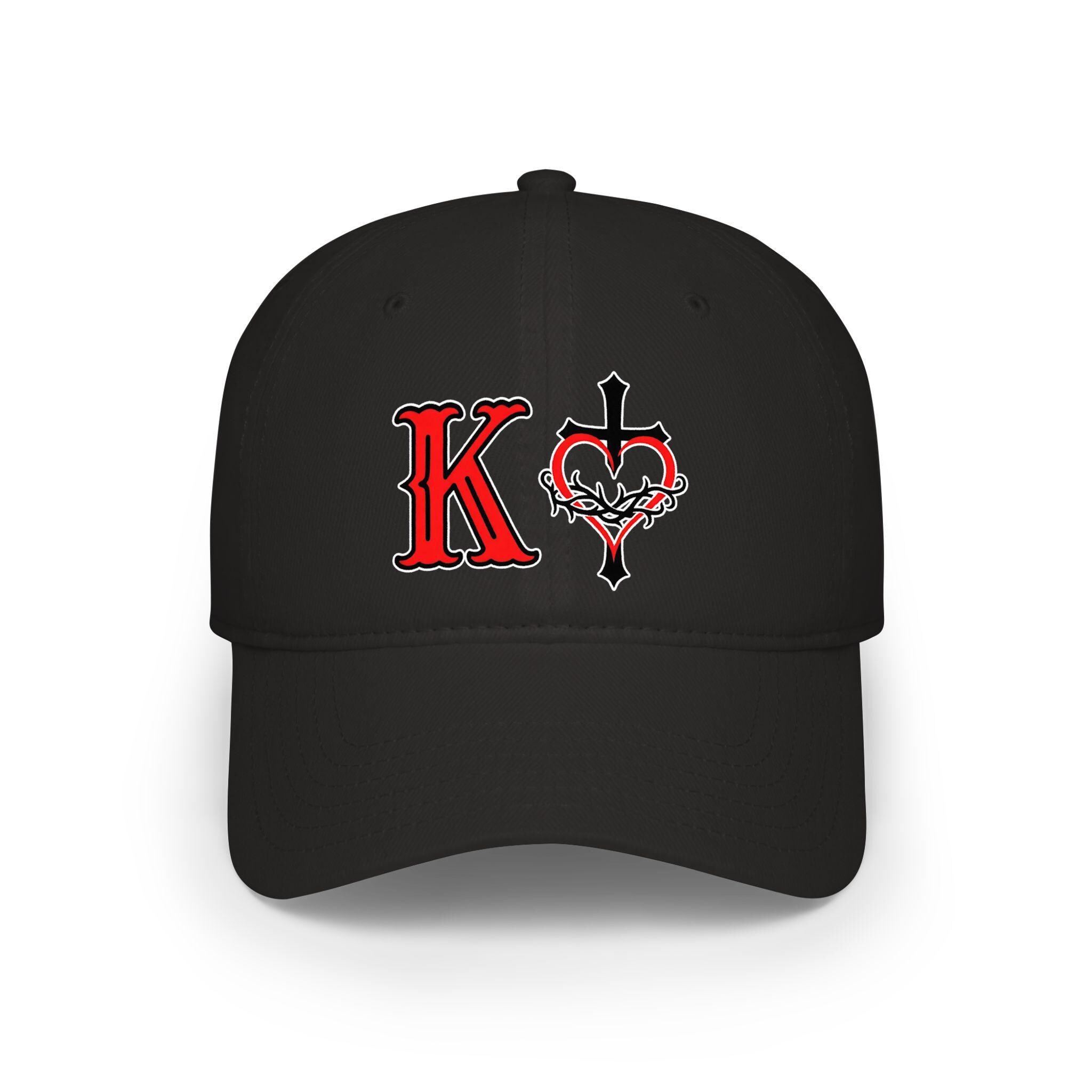 King of Hearts - Christian- God-lord-ball Cap- Baseball Hat- Hat