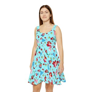 ariel skater dress Ariel Inspired Skater Dress XS