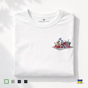 LE GRILLE Simpsons-shirt, subtiele Simpsons-merchandise