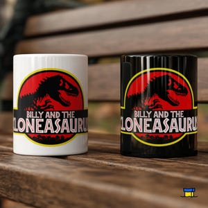 CLONEASAURUS Mug Simpsons, Mug Billy et le Clonéasaurus