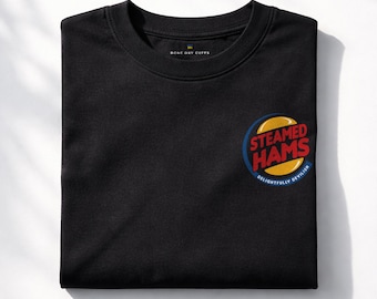 STEAMED HAMS Simpsons T-shirt, Subtle Simpsons Merch