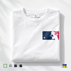 MLB Simpsons-shirt, subtiele Simpsons-merchandise, baseball-T-shirt