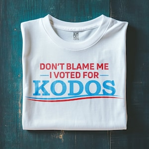 VOTE KODOS Simpsons Shirt, The Simpsons Tshirt, Simpson Tshirt, US 2024 Election Merch