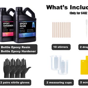 Art Epoxy Resin Kit Bubble Free Resin Epoxy for Craft Resin Crystal Clear Resin for DIY Art Epoxy Resin Art Craft Clear Epoxy Casting Resin