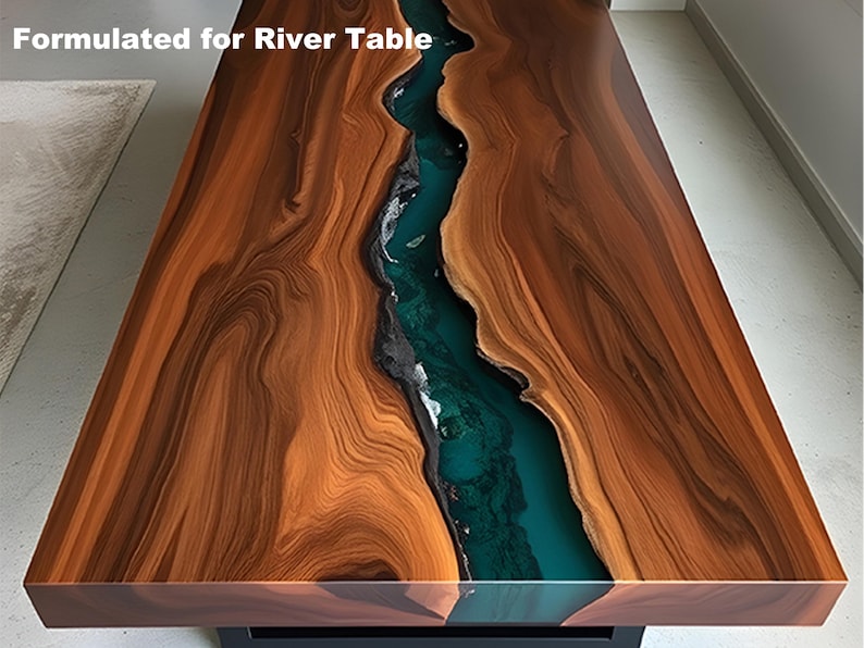 Deep Pour Epoxy Resin Kit Bubble Free Resin Epoxy Resin for River Tables Crystal Clear Resin Clear Resin for Casting 2-4 Inch Thick Pour