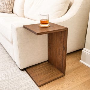 Sofa C Table for Sofa Couch C Table for Couch Wood Sofa Side Table Wood Couch Side Table Small Couch Table Small End Table Modern End Table