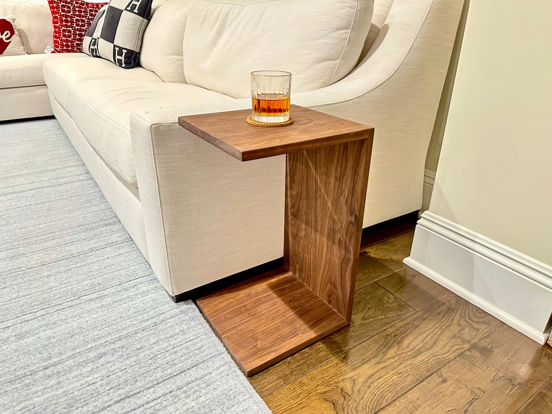 Sofa C Table for Sofa Couch C Table for Couch Wood Sofa Side Table Wood