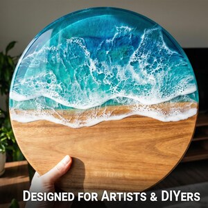 Art Epoxy Resin Kit Bubble Free Resin Epoxy for Craft Resin Crystal Clear Resin for DIY Art Epoxy Resin Art Craft Clear Epoxy Casting Resin