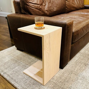 Sofa C Table for Sofa Couch C Table for Couch Wood Sofa Side Table Wood Couch Side Table Small Couch Table Small End Table Modern End Table