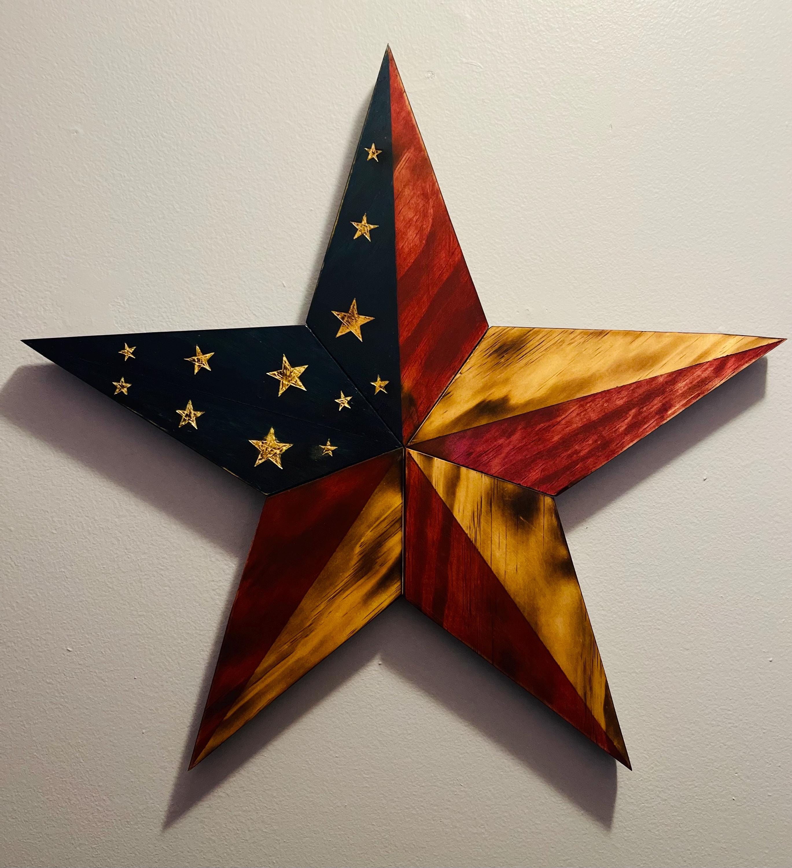 Patriotic Barn Star