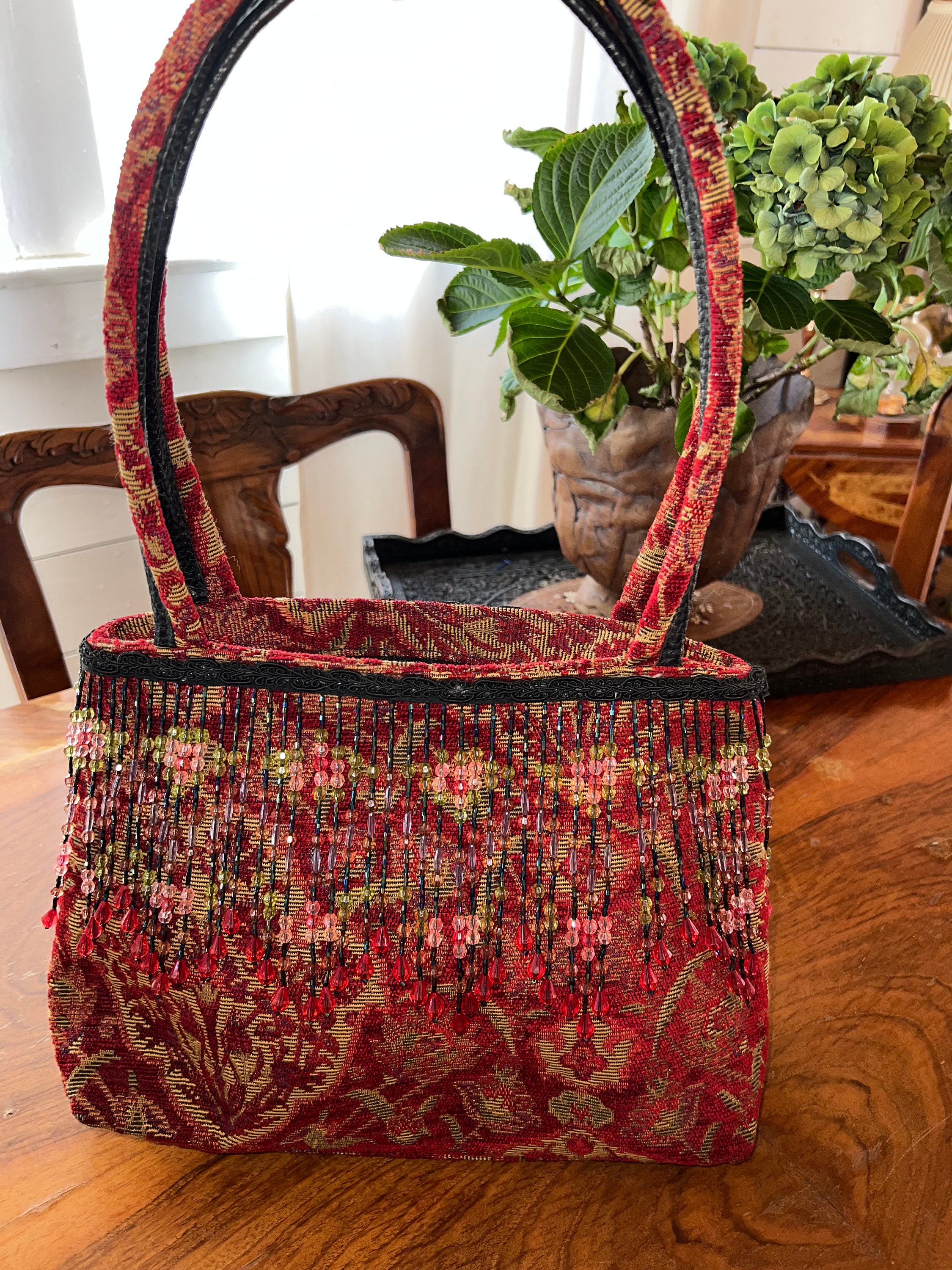 Tapestry Carpet Bag Etsy Ireland