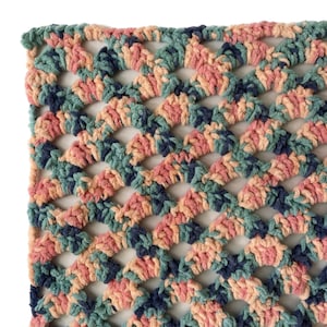 Rainbow Baby Blanket Pattern - Baby Blanket Crochet Pattern