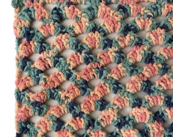 Rainbow Crochet Baby Blanket Pattern (PDF Pattern)