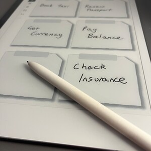 Remarkable Postit Template