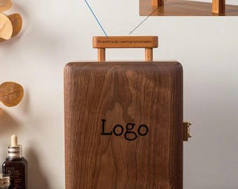 Gepersonaliseerde sieradendoos, op maat gegraveerde sieradendoos, houten sieradenkistje voor vrouwen, cadeau bruidsmeisje, houten sieradenorganisator, moedercadeau