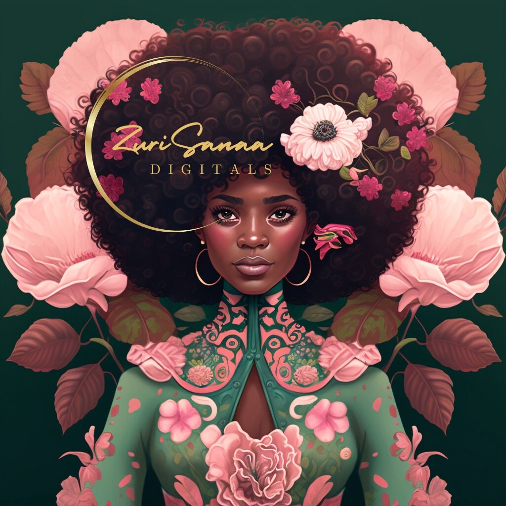 Pink and Green Beauties Bundle Digital Download