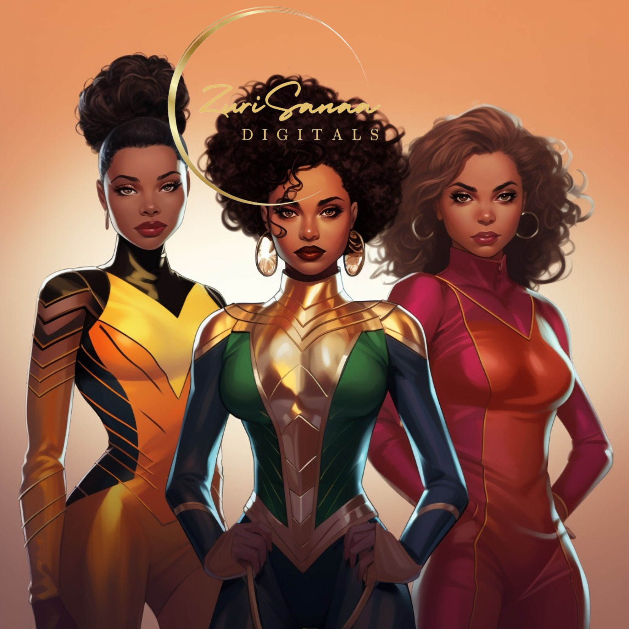 Black Female Superhero Digital Download Bundle Etsy top-black-female-superheroes-misty-knight-black-comics-comic-book