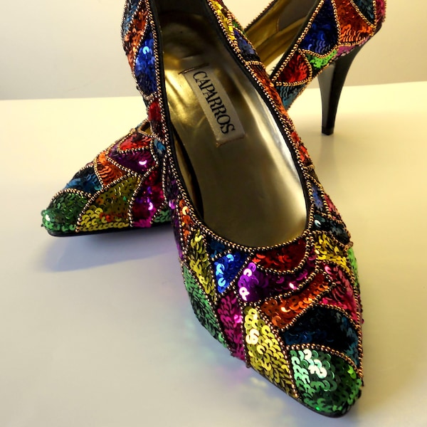 royal green heels